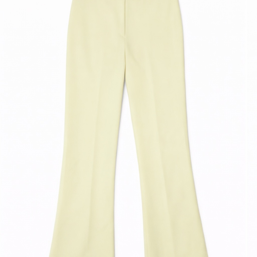 Elegant Cream Women's Pants